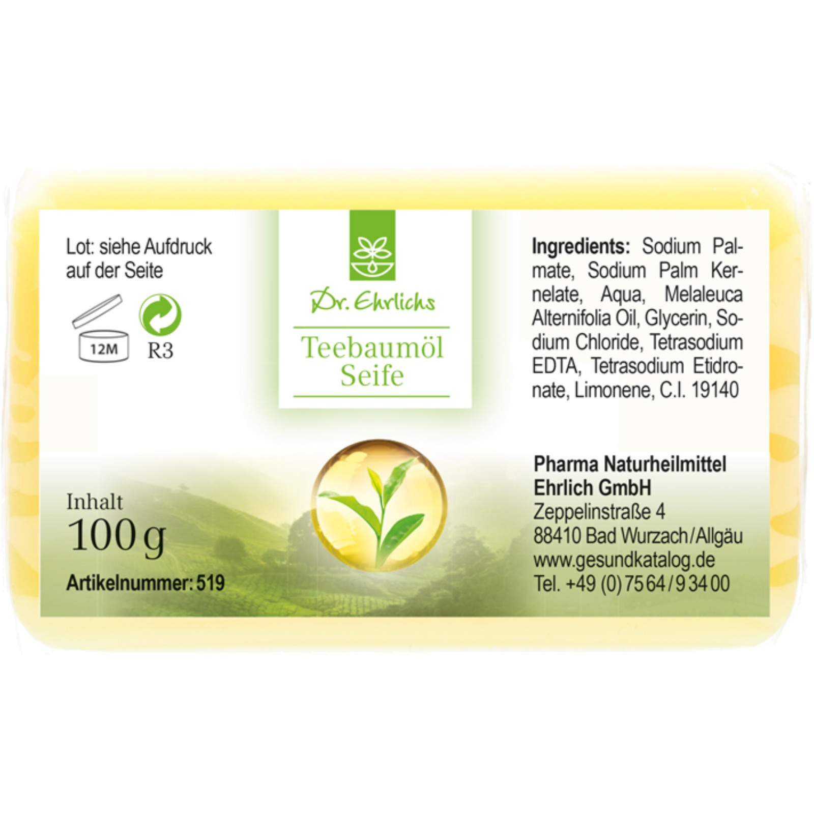  Teebaumöl Seife 100 g 
