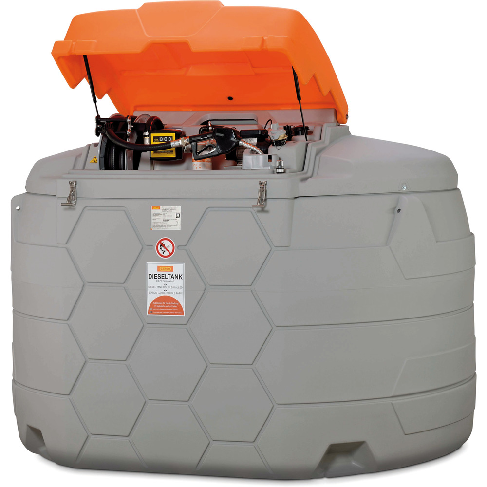 Dieseltankanlage Cube 5000 L Premium Outdoor