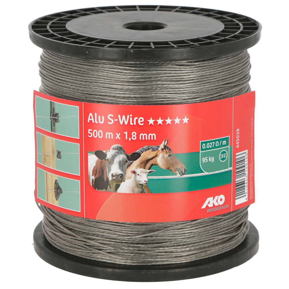 Drahlitze Aluminium, 1,8 mm / 500 m