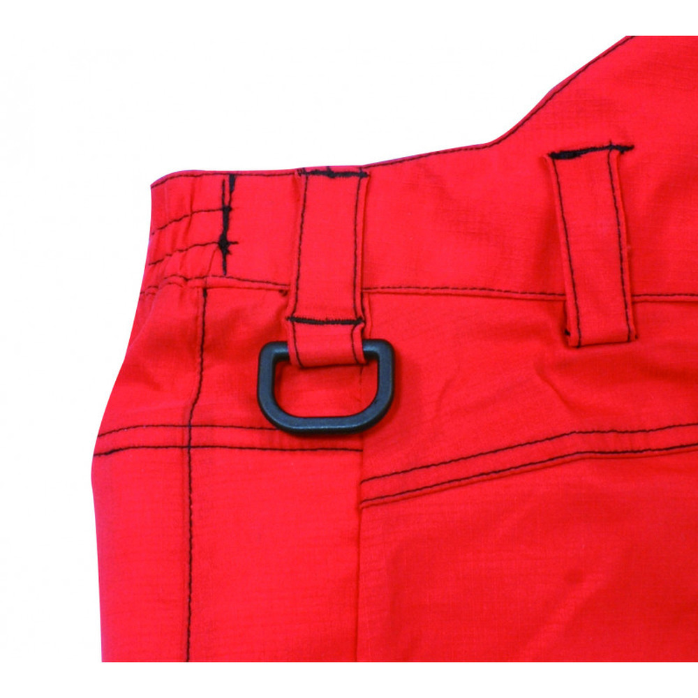 Schnittschutzhose GOLD rot Bundhose