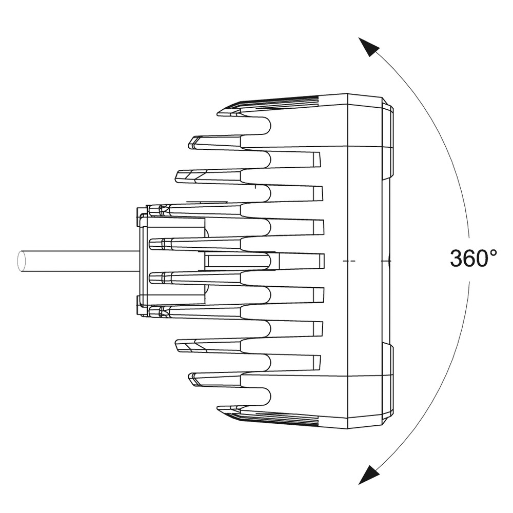 LED Arbeitsscheinwerfer S-WORK 2800