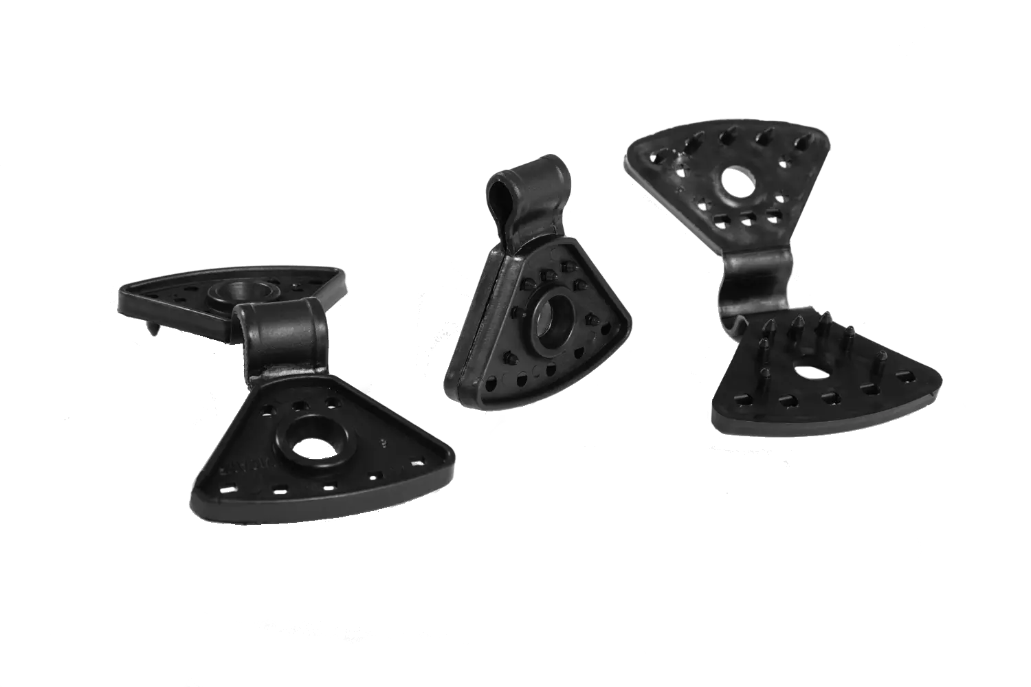 Fastening clip for windbreak net
