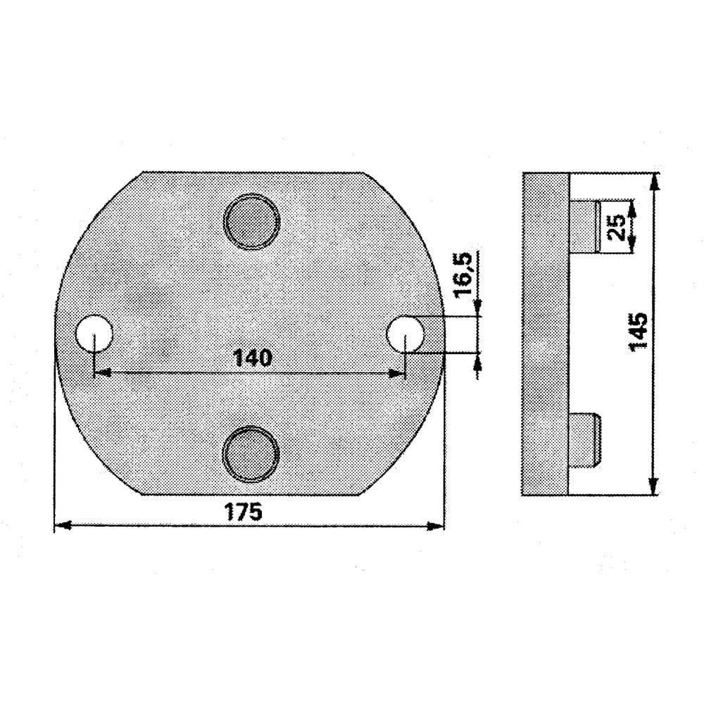 Clamp plate