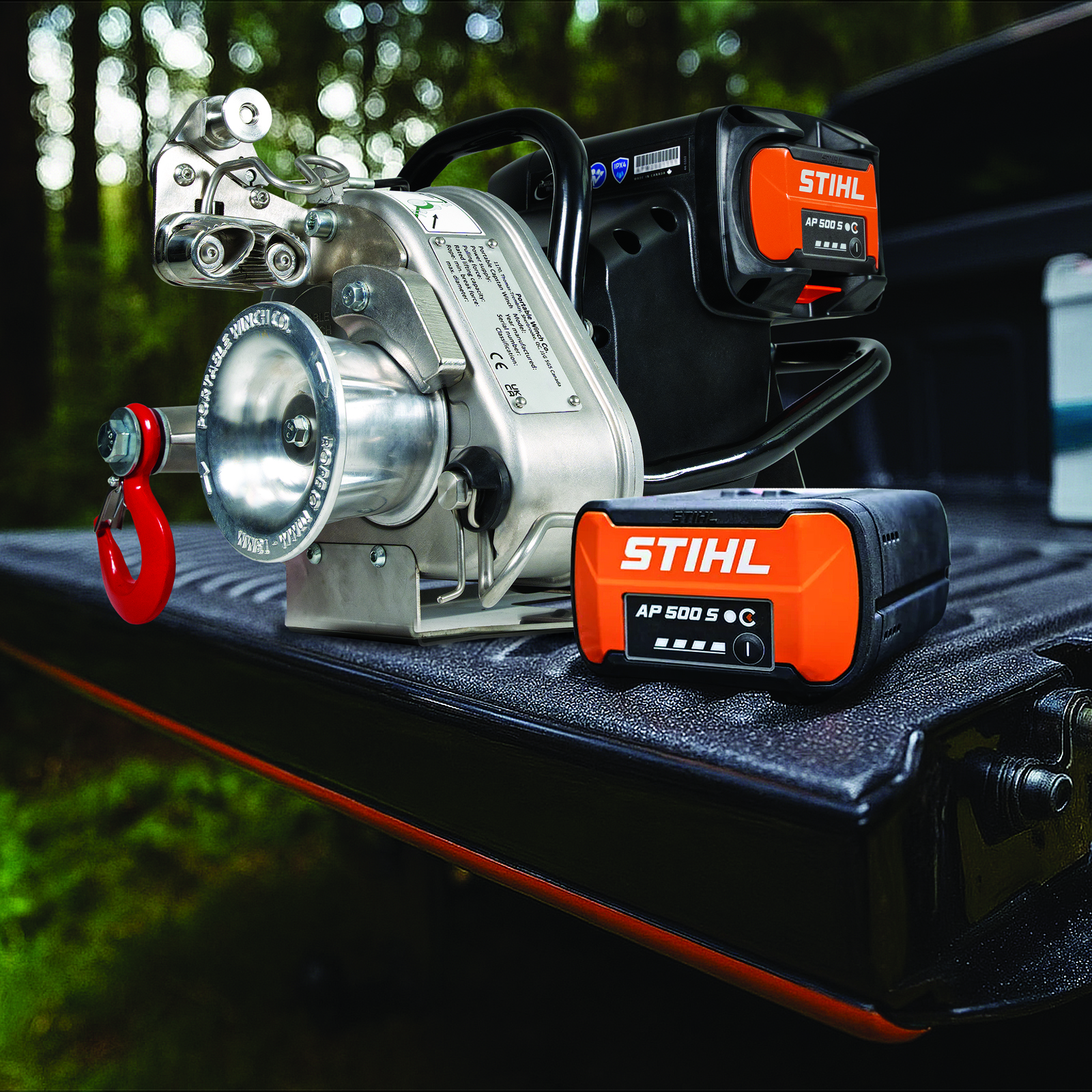 PCW APW 6000 Stihl Akku Seilwinde
