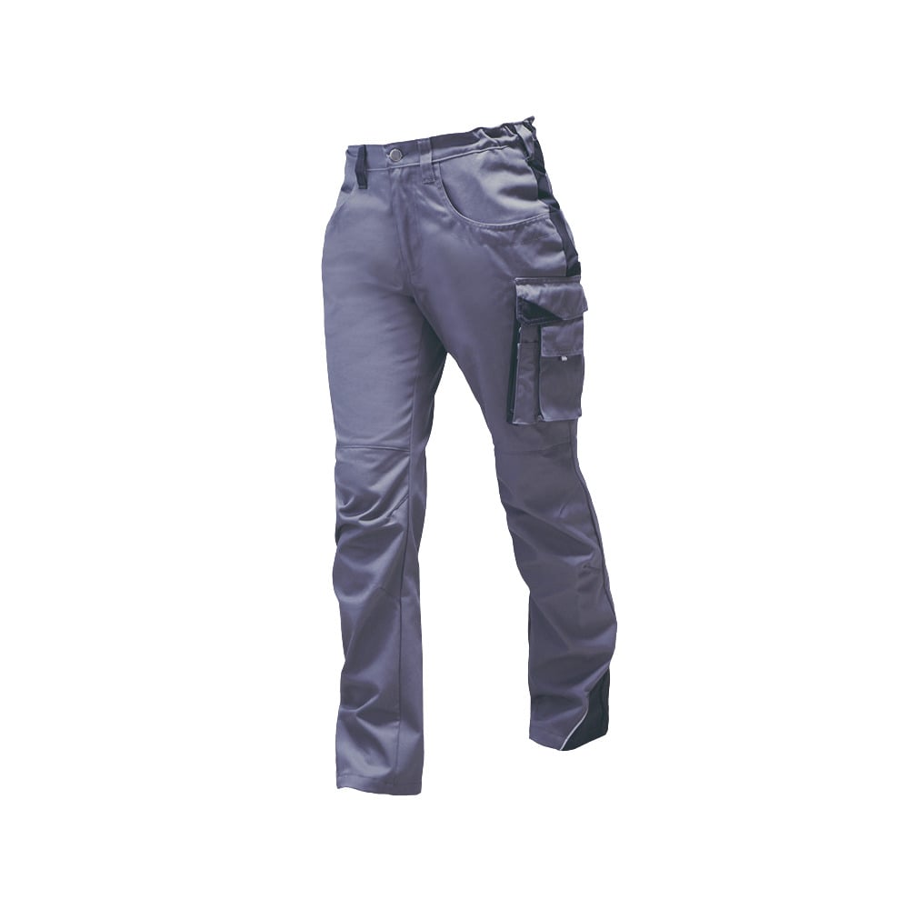 Damen Bundhose extrem line grau/schwarz