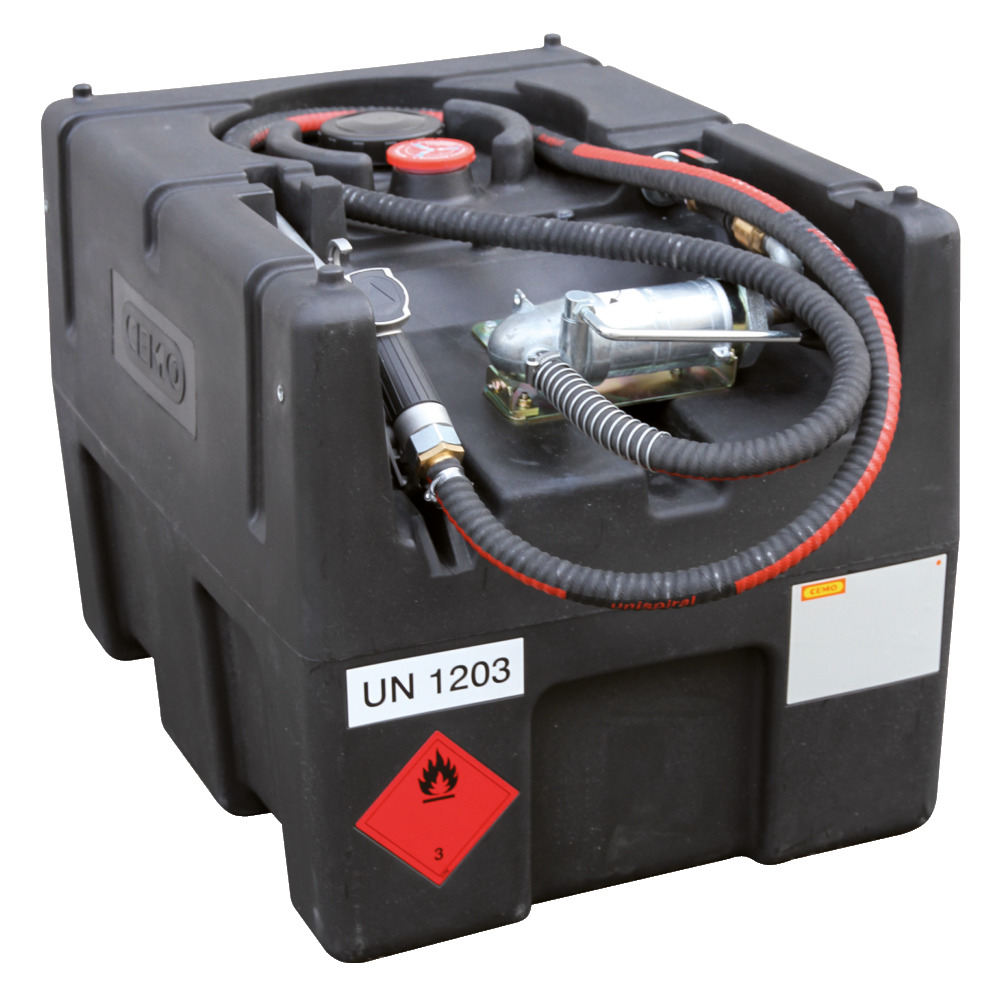 Kraftstofftankanlage Mobil 190 L mit Handpumpe