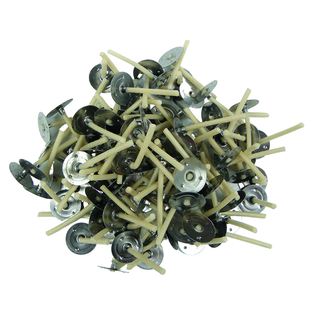 Stoppini per candele tealight 100 pezzi.