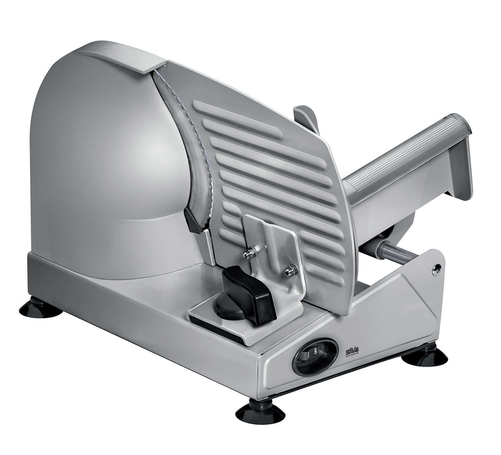 Affettatrice multiuso in metallo argentato AS 500