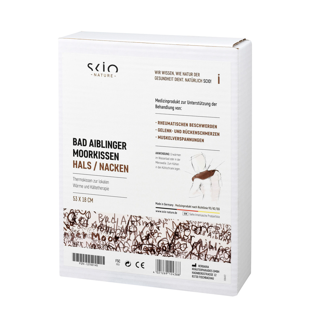 Moorkissen für Hals und Nacken