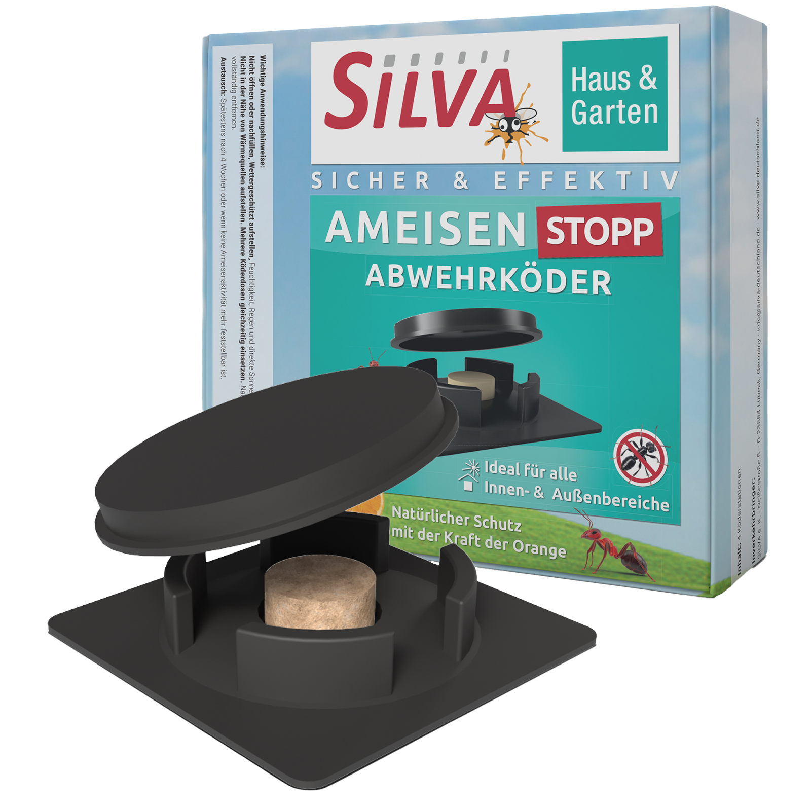 Ameisenstopp Abwehrköder 4 Stück