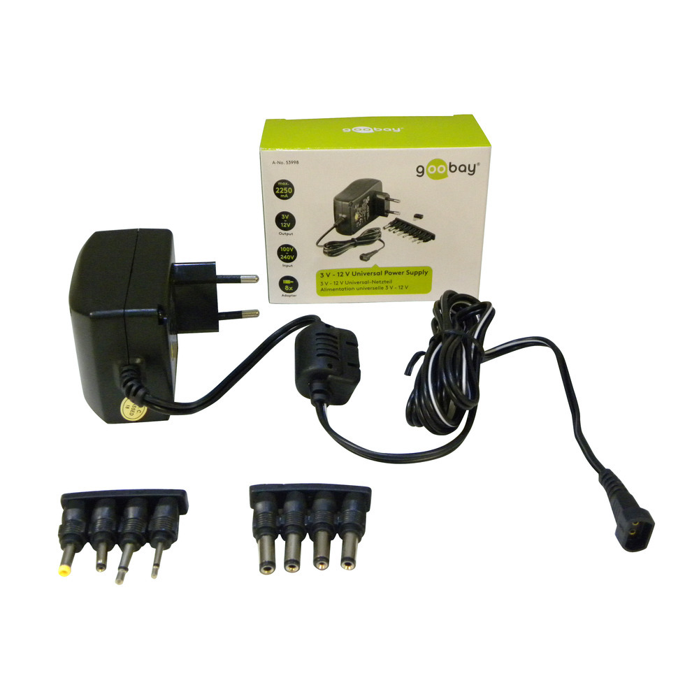 Netzadapter zu Wildkamera 230 / 6 Volt