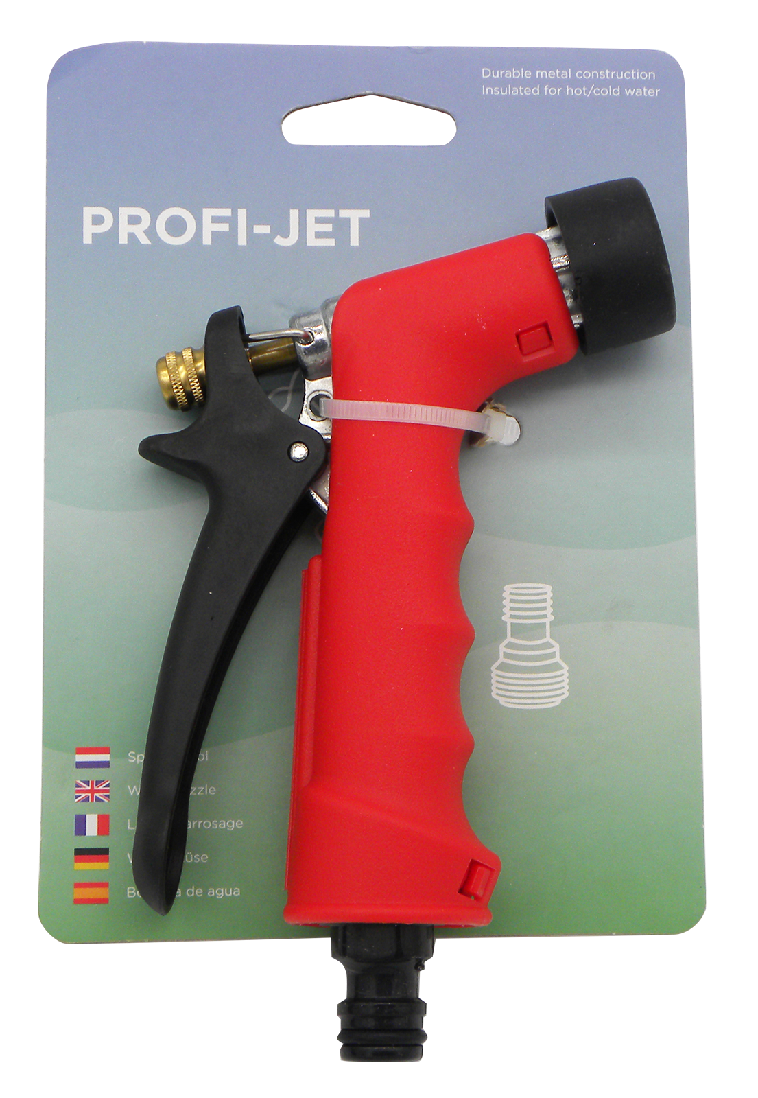 Euterbrause Profi-Jet rot