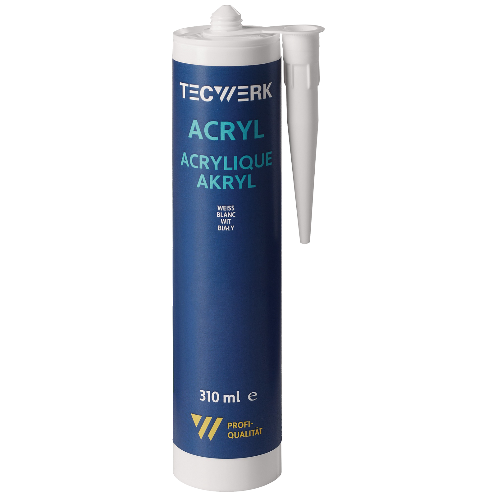 Acryl 310 ml weiß in Kartusche