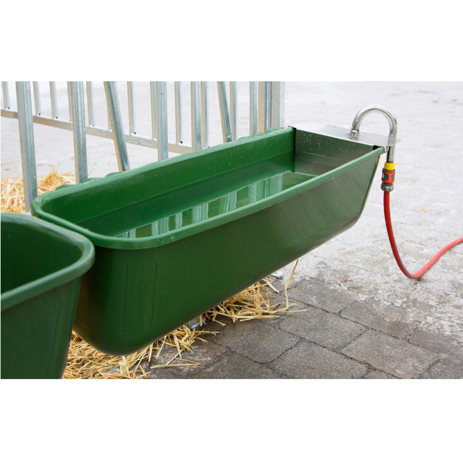 Langfuttertrog mit Schwimmerventil