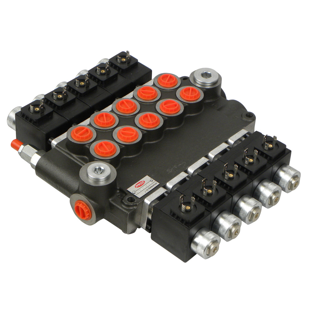 Steuerventil 85/5 doppeltwirkend 12V elektromagnetische Betätigung