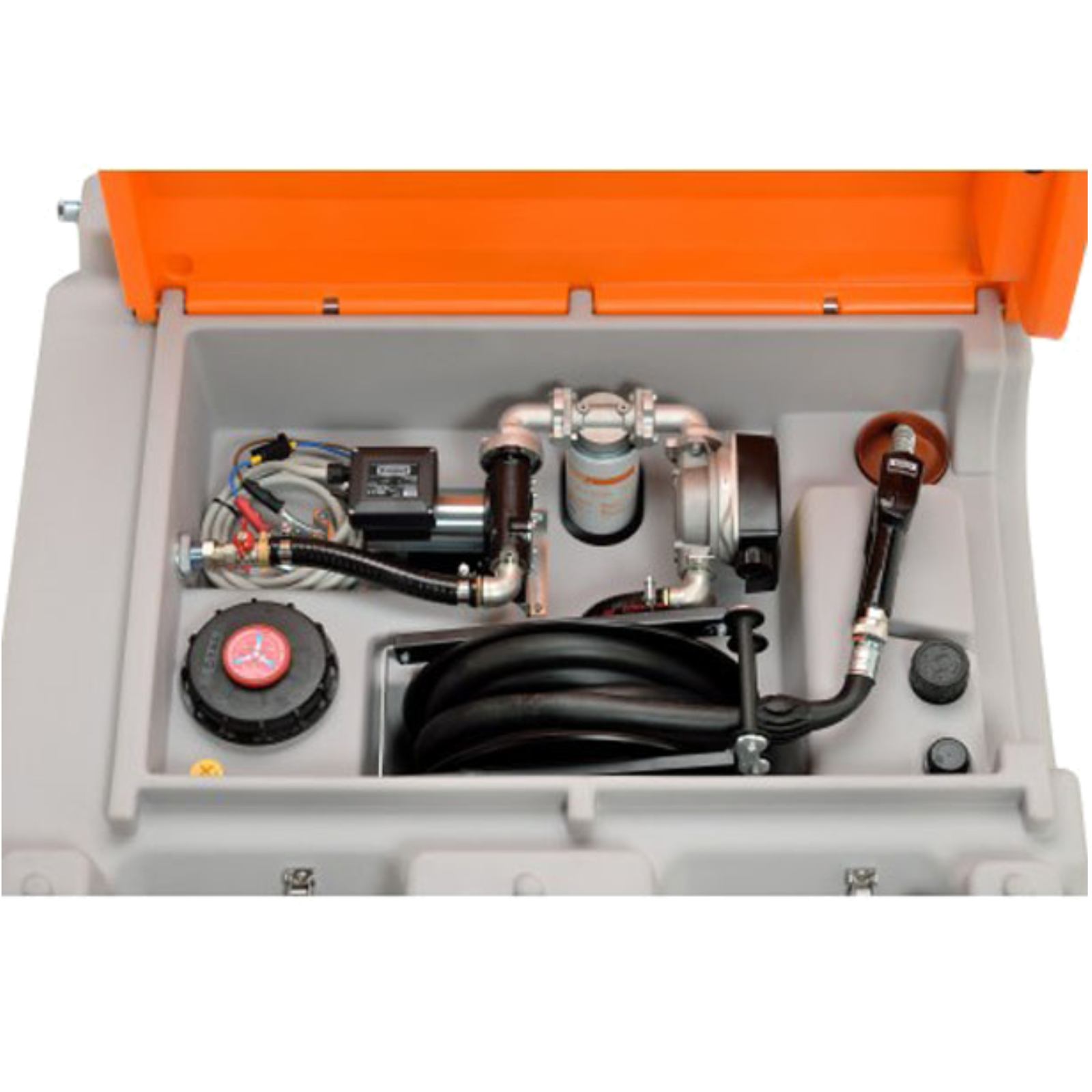 Dieseltank Mobil 980L Premium 12/24V Pumpe