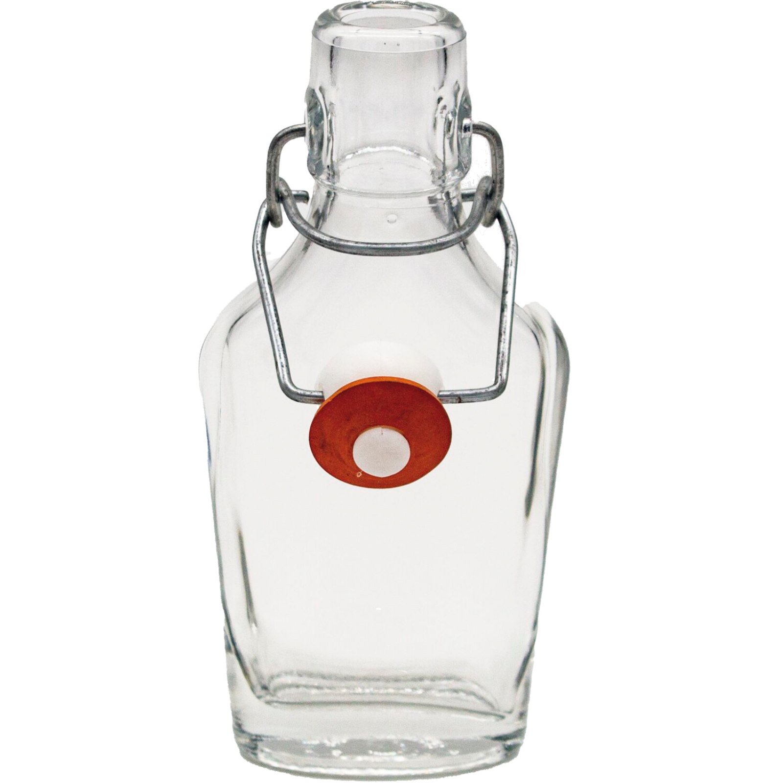 Taschenflasche 10cl mit Bügelverschluss
