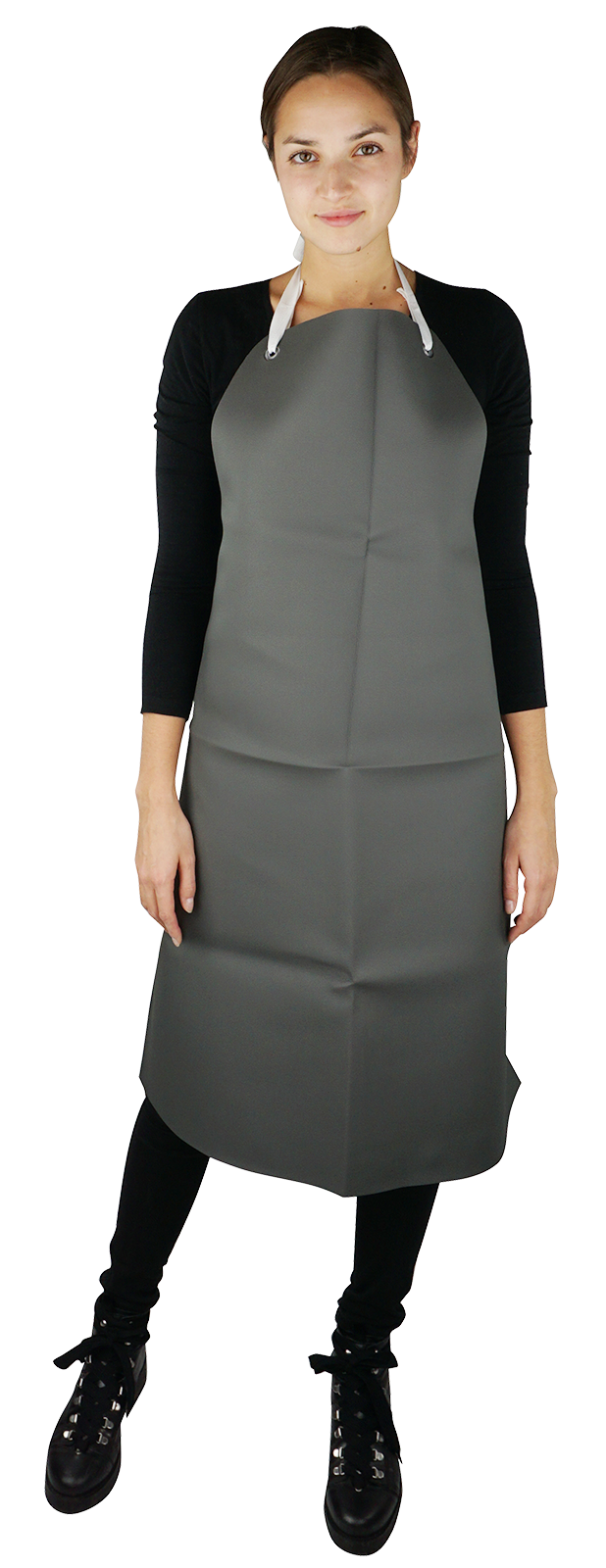 Tablier acide en simili cuir