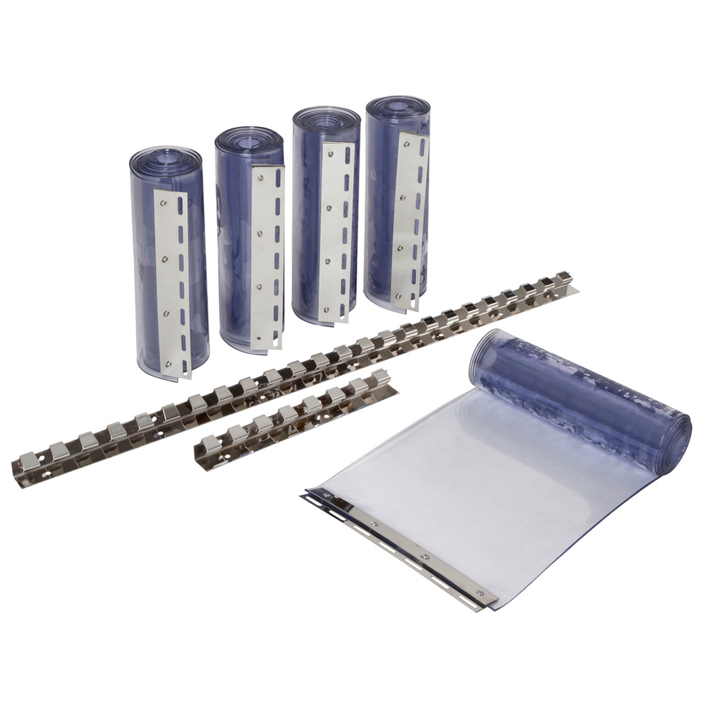 PVC-Streifenvorhang-Set