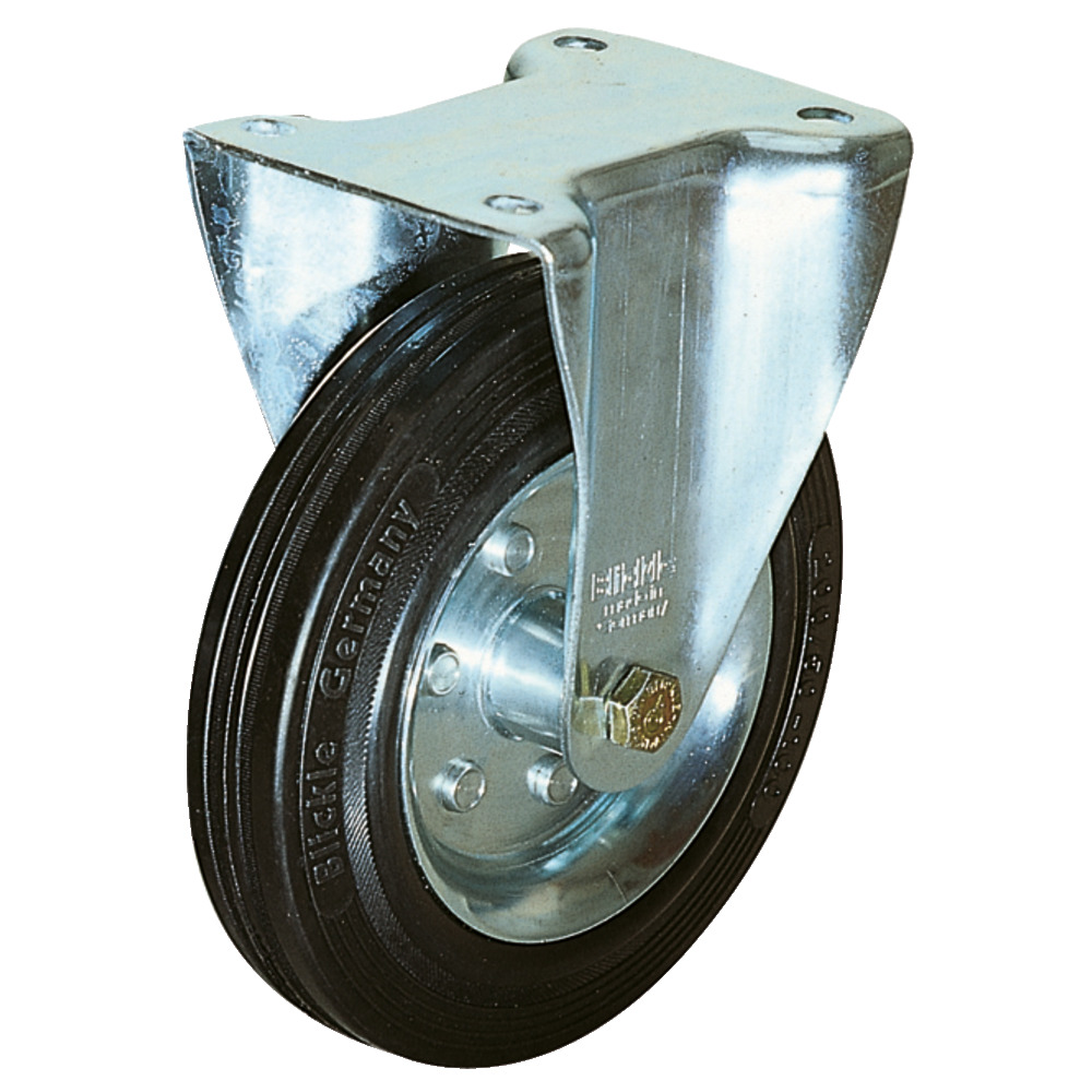 Bockrolle mit Standard-Vollgummireifen, Rollenlager