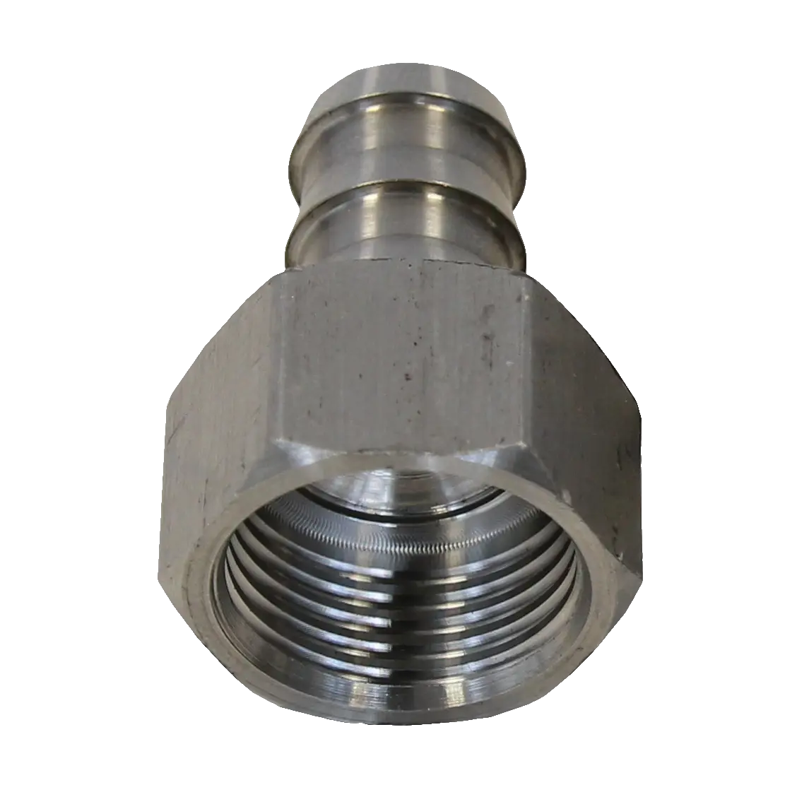 Schlauchtülle Edelstahl 1/2" IG
