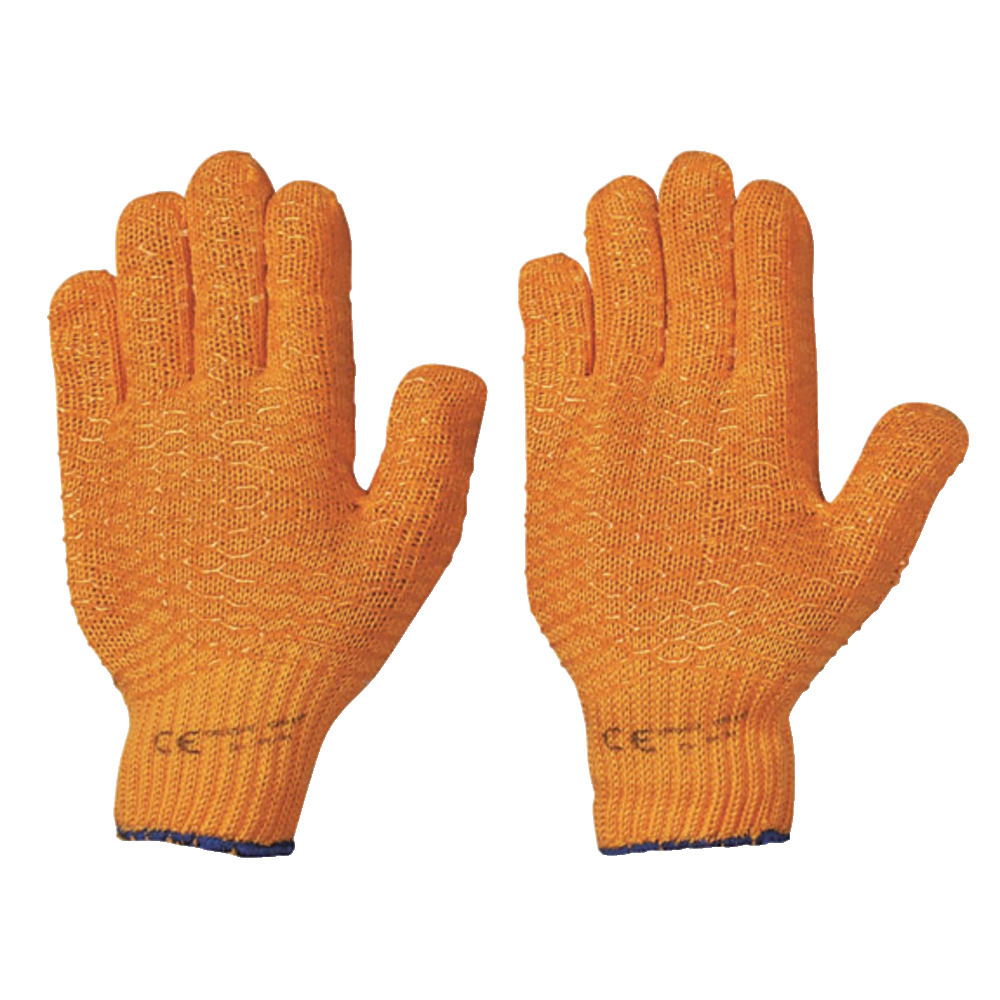 Strick Handschuh Criss Cross