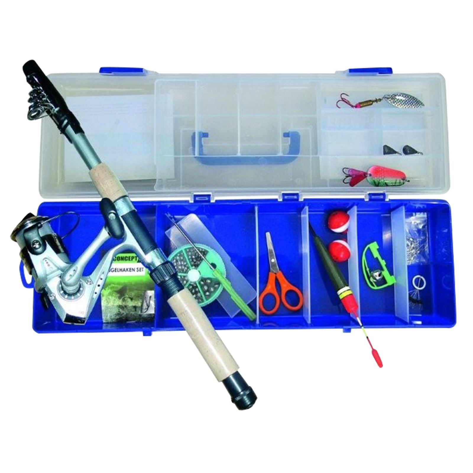 Tele Ruten Set ECO Green Concept Ready to fish – FISHING SET
