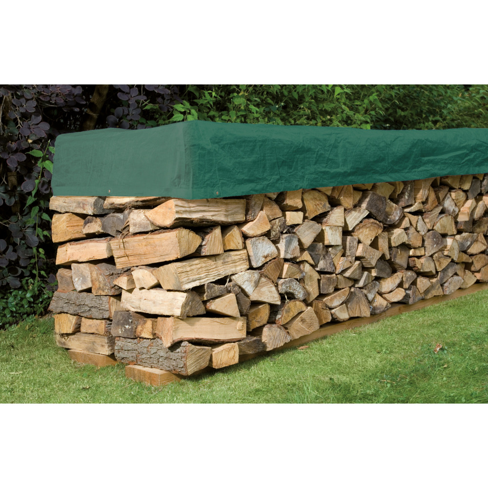 Holz-Abdeckplane Profi