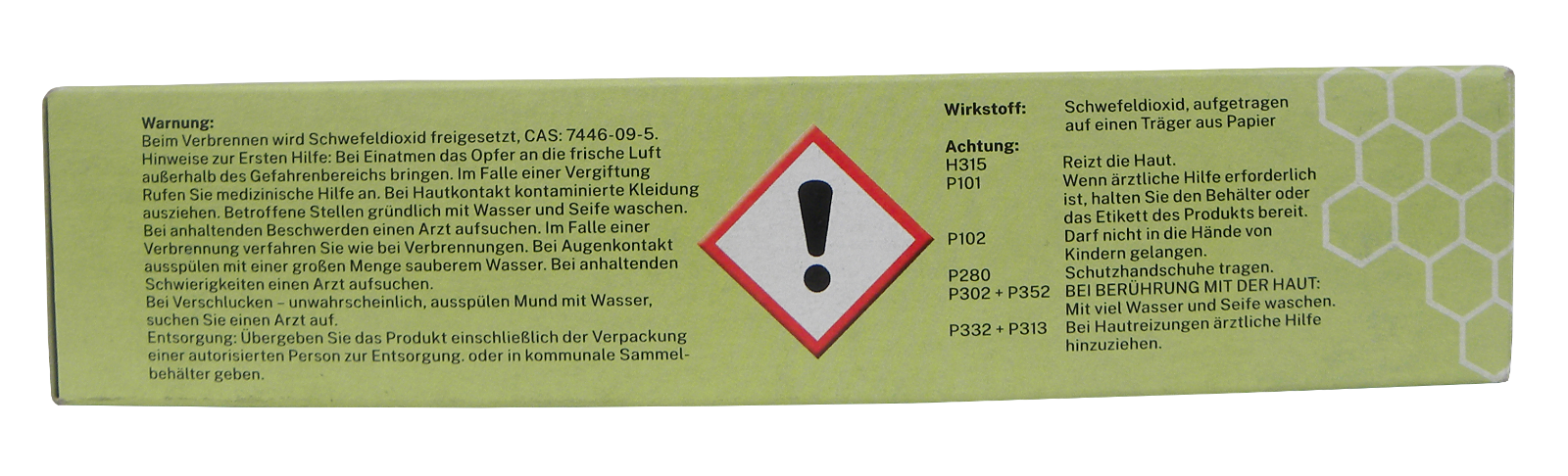 Schwefelblätter 400g