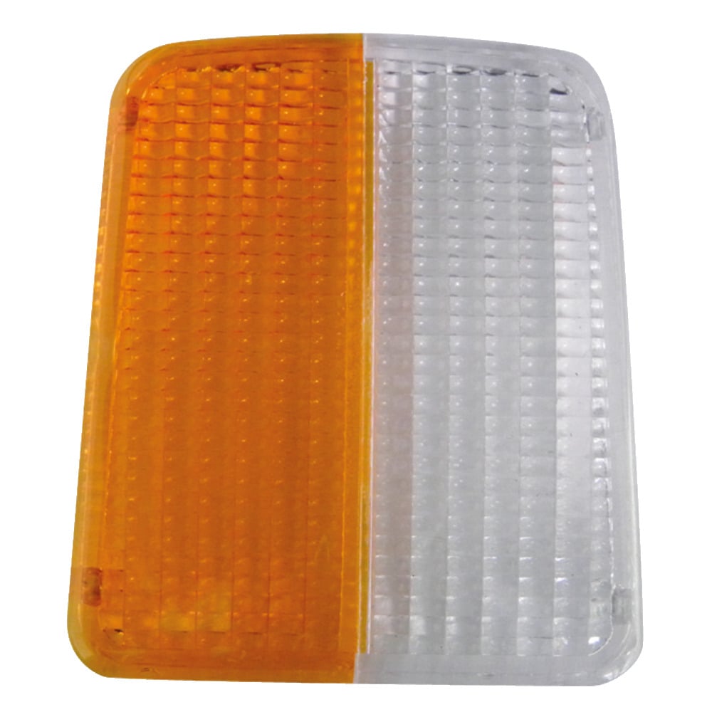 Verre jaune/blanc, droite