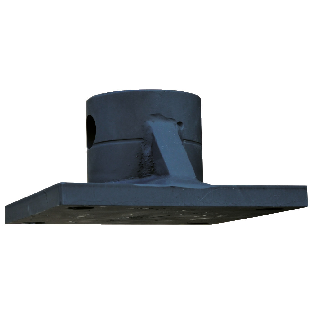 Flanschplatte mit Aufnahme für Bolzenrotator