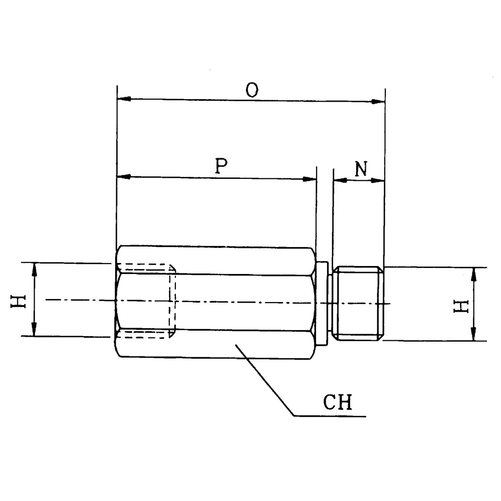 Schlauchbruchsicherung max. Druck 350 bar