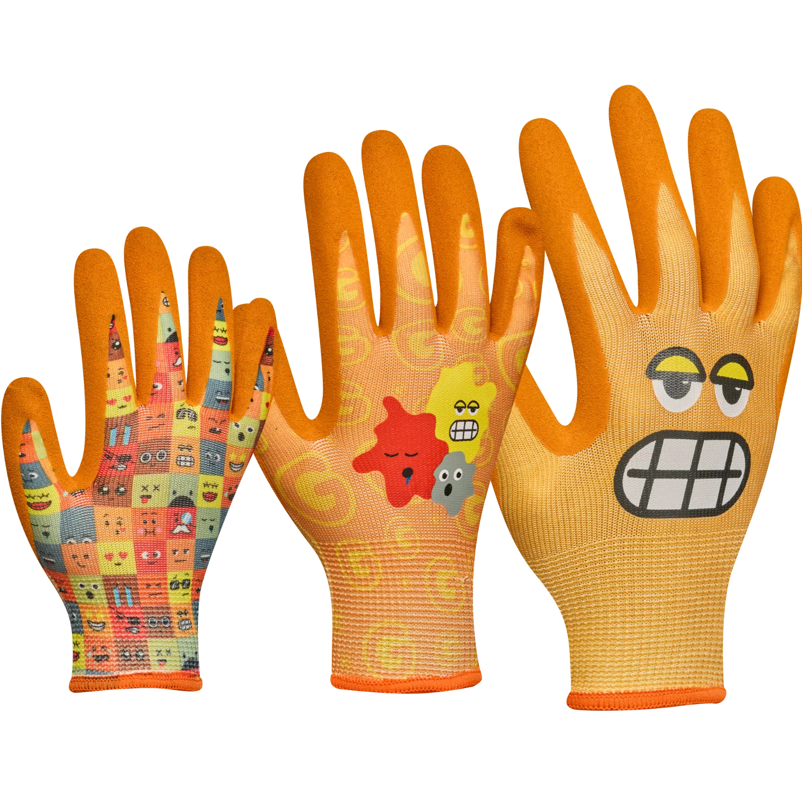 Handschuhe Kinder orange