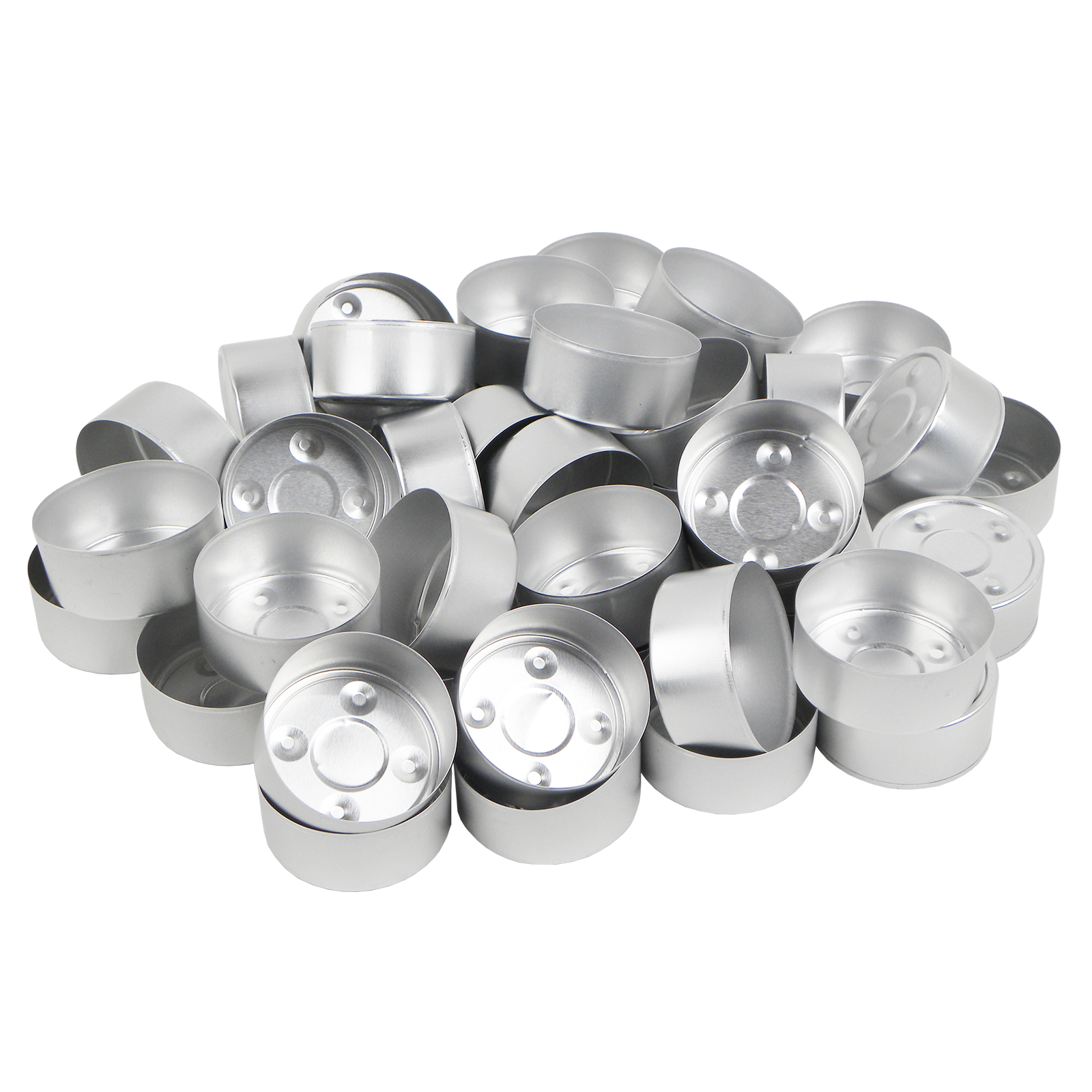 Récipients pour bougies à chauffe-plat ALU 100 pcs.