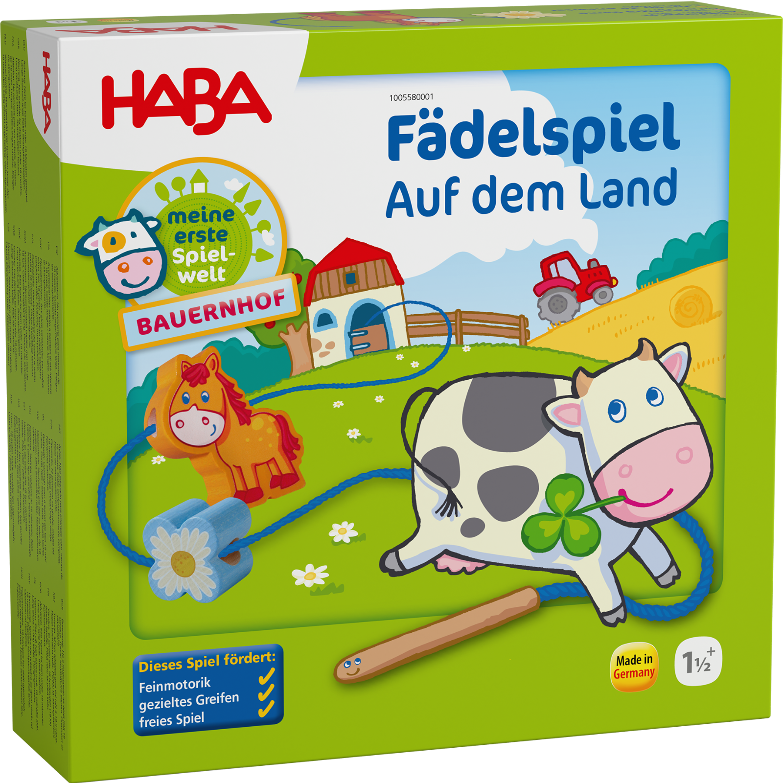 Fädelspiel Auf dem Land