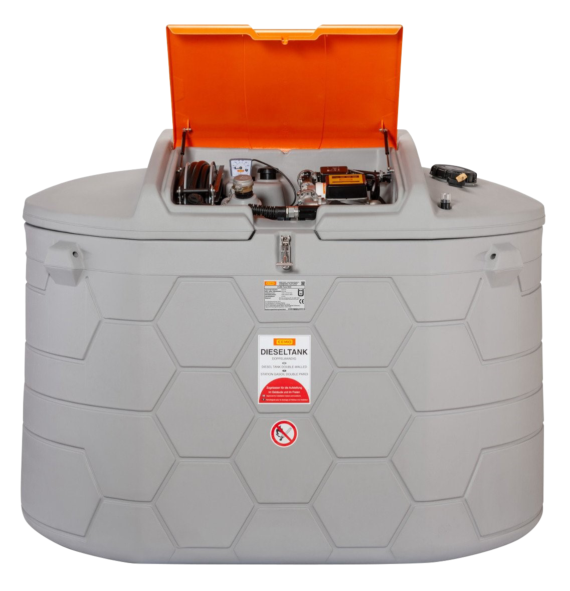 Dieseltankanlage 3500L Premium Outdoor
