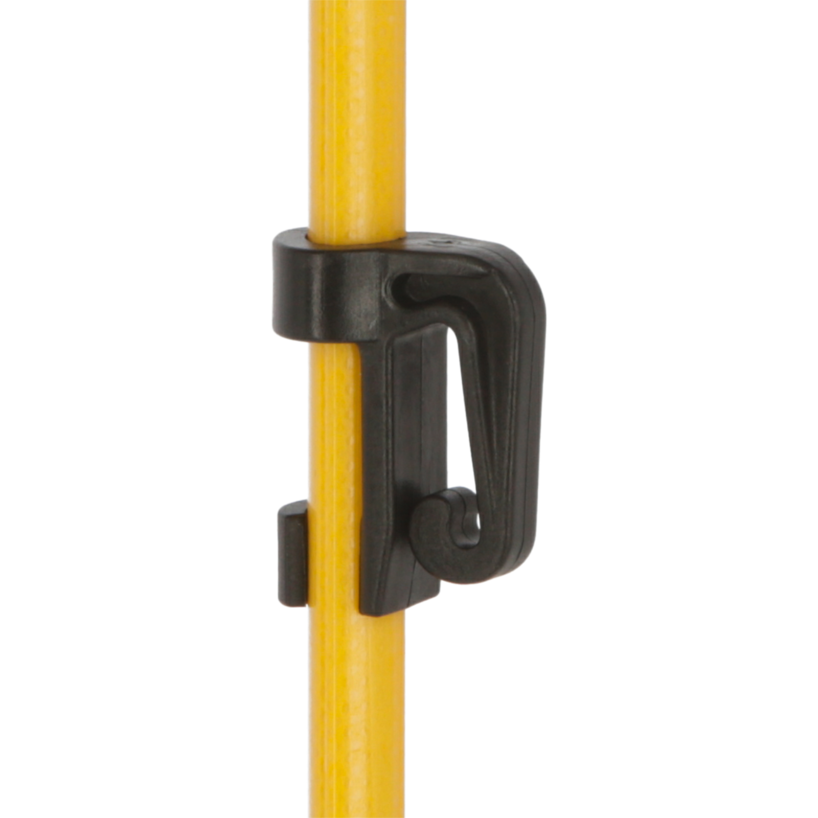 Fiberglaspfahl 110 cm oval gelb 10 Stk.
