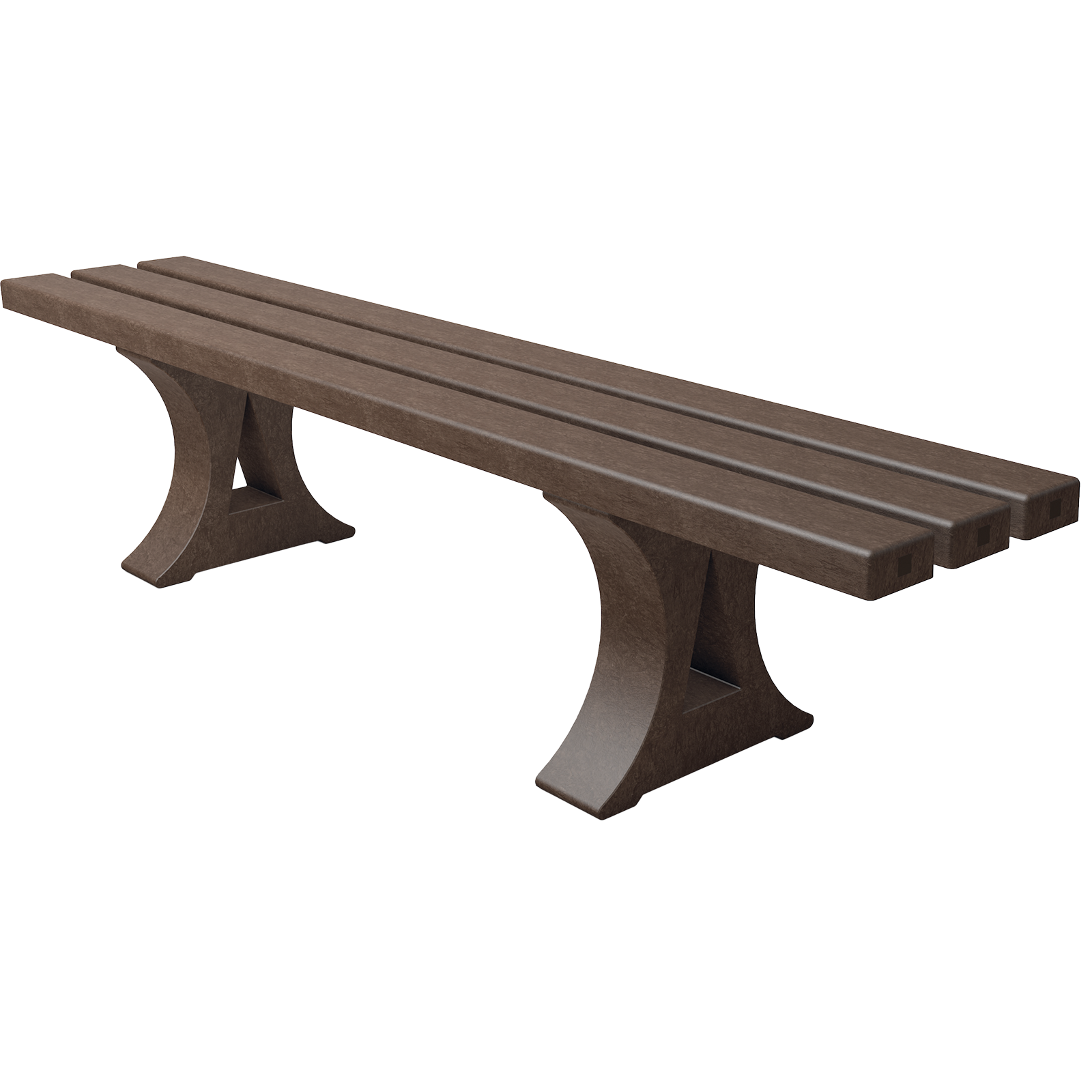 Canetti bench, brown, 200 cm