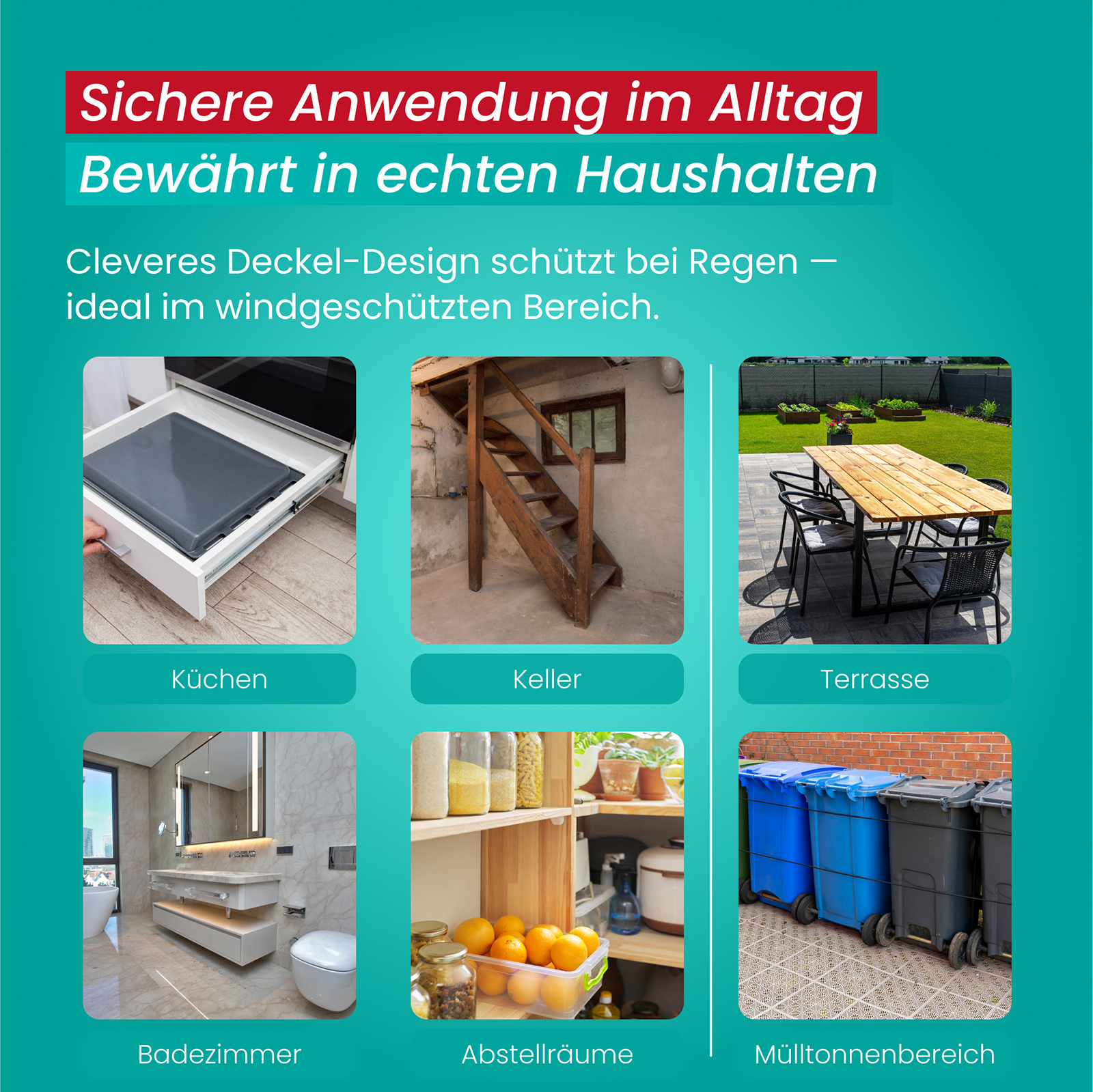 Ameisenstopp Abwehrköder 4 Stück