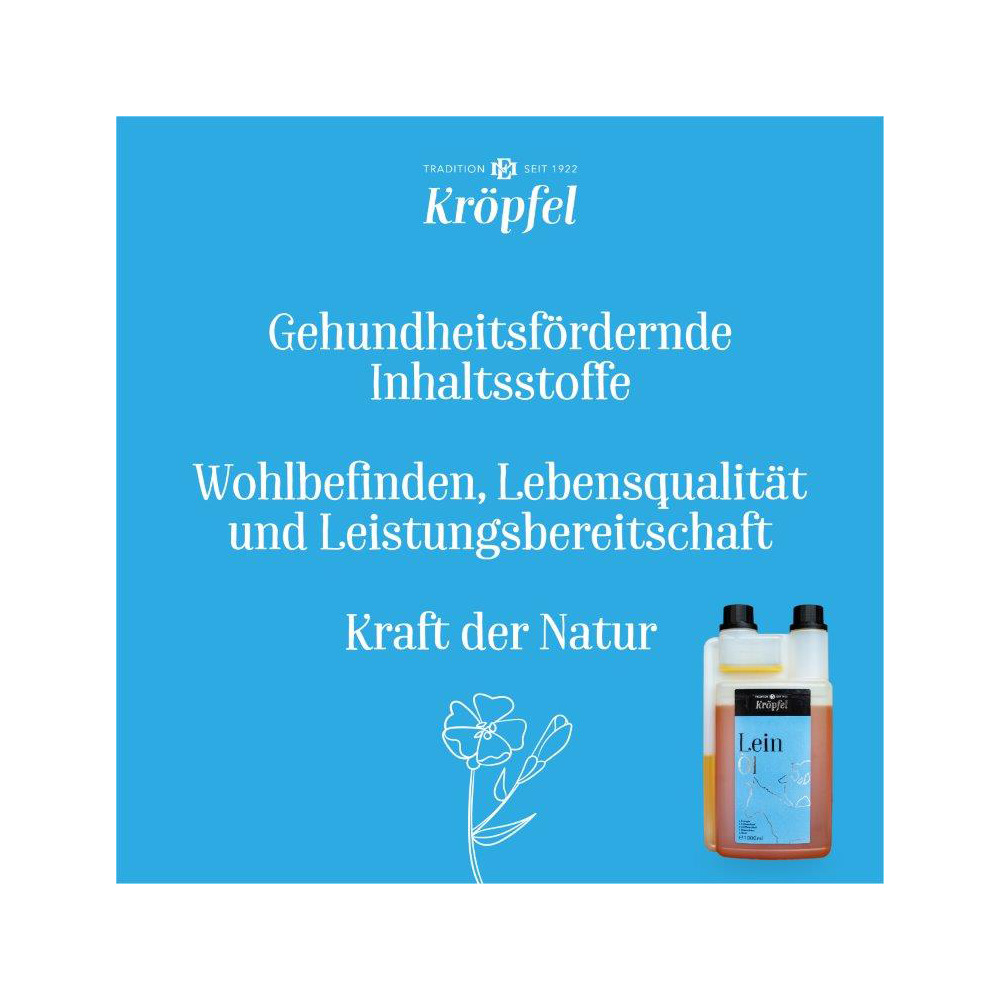 Leinöl, 1 L