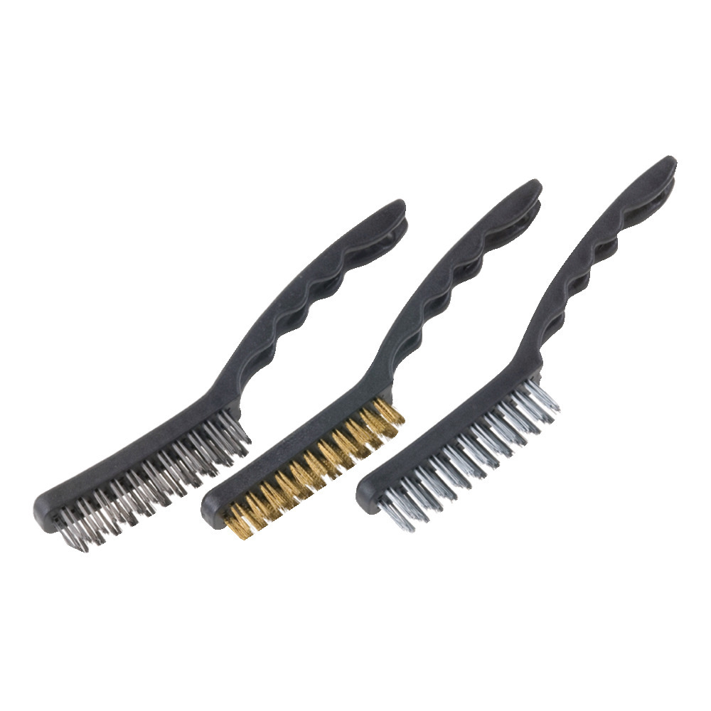 Handdrahtbürsten Set, 3-tlg.