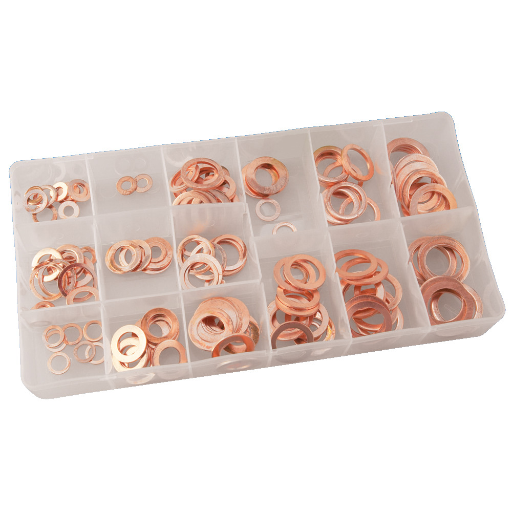 CU-Dichtungsringe Sortiment, 150-tlg.