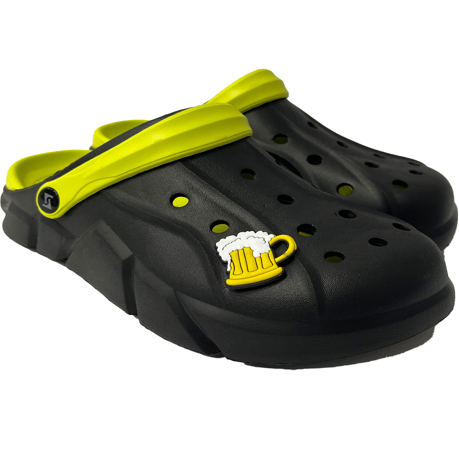  Gartenclog Markelo schwarz/limette