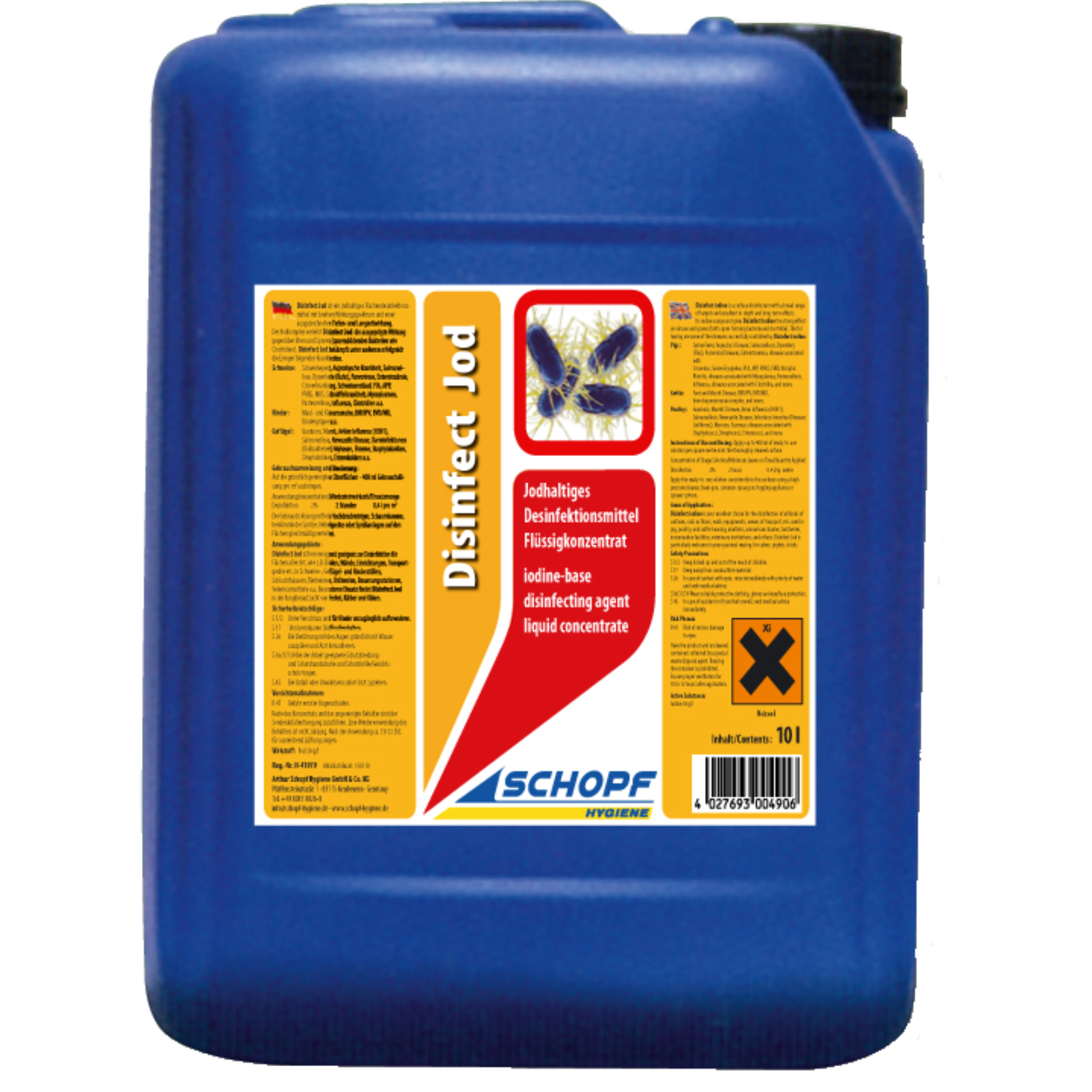 Disinfect Jod 10 l