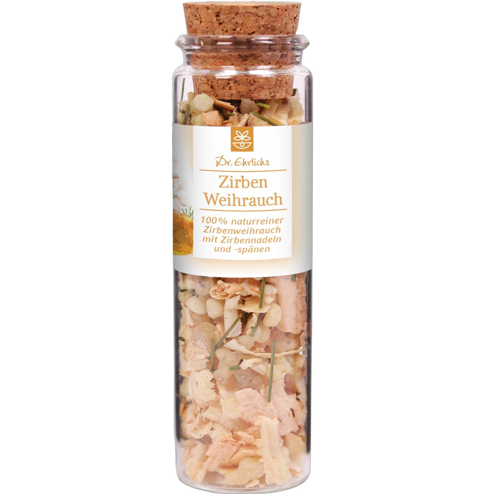  Zirben Weihrauch mit Zirbennadeln und Zirbenspäne 50ml