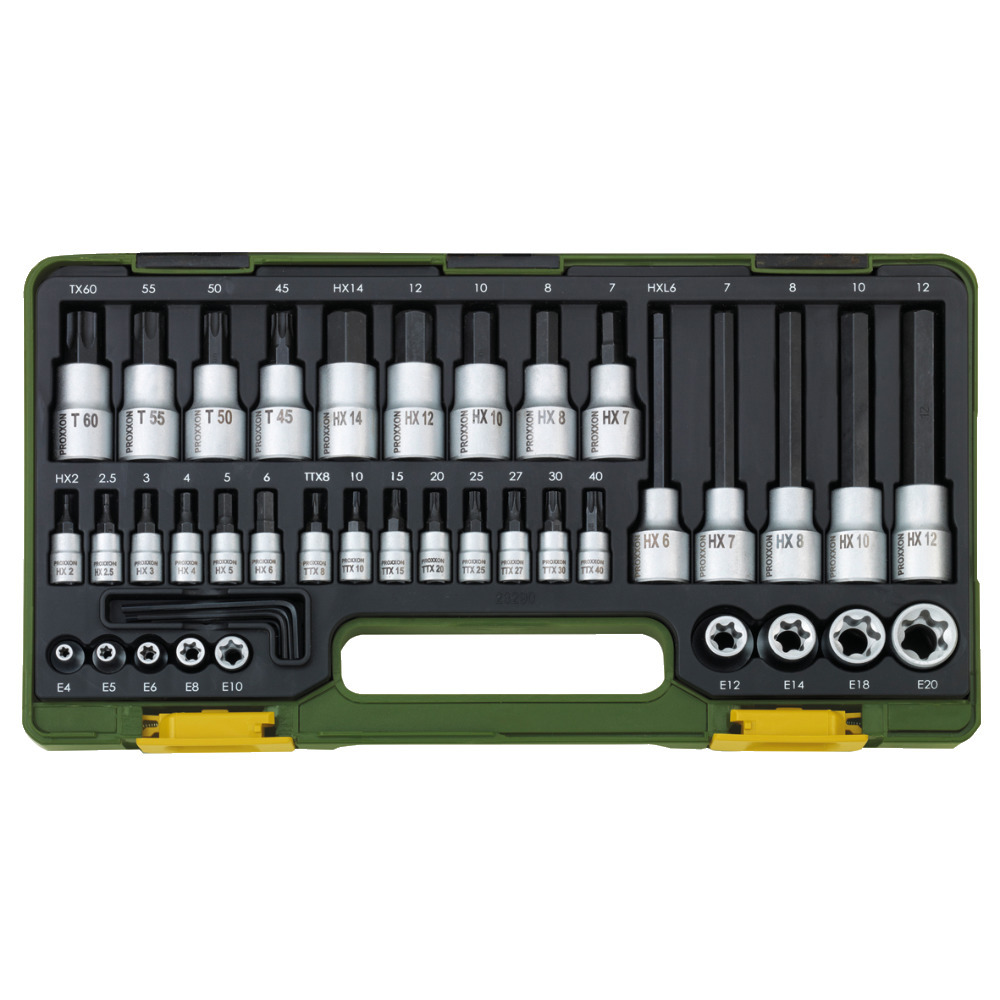 Torx-Inbus-Spezialkassette, 42-tlg.