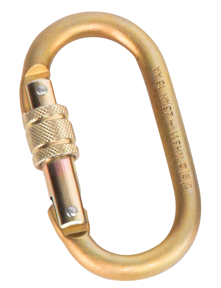 Schraubkarabiner 25 kN