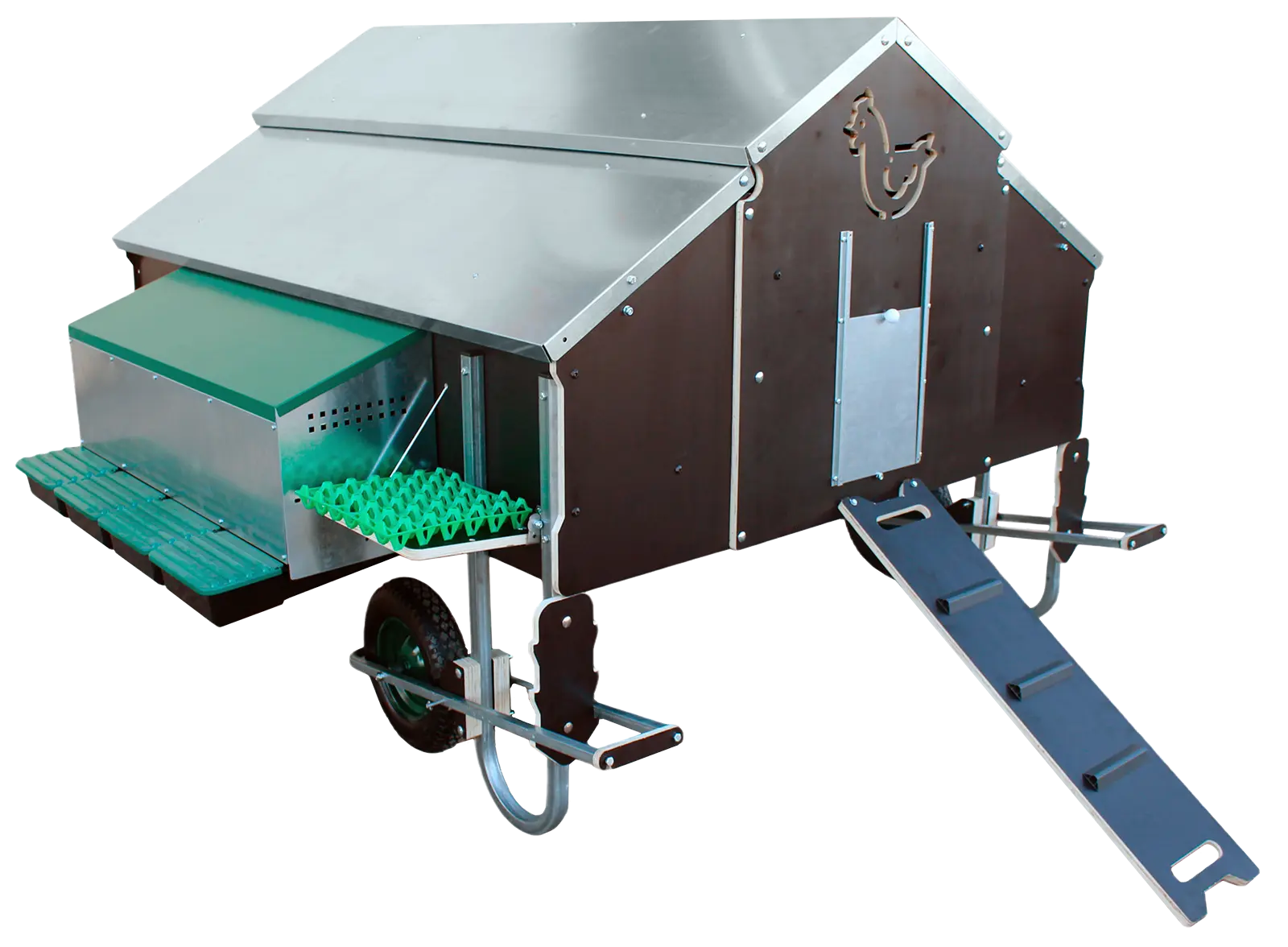 Mobiler Hühnerstall