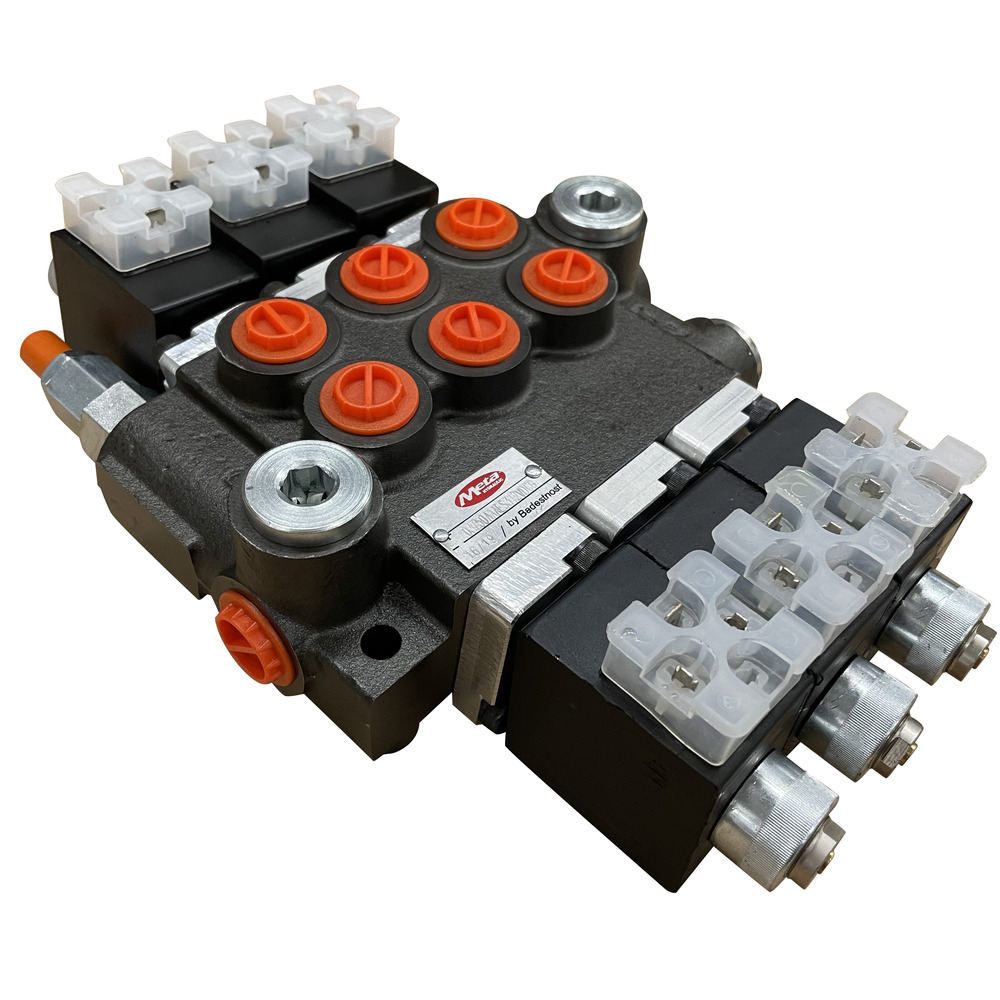 Valvola di controllo 50/3 a doppio effetto 12V azionamento elettromagnetico