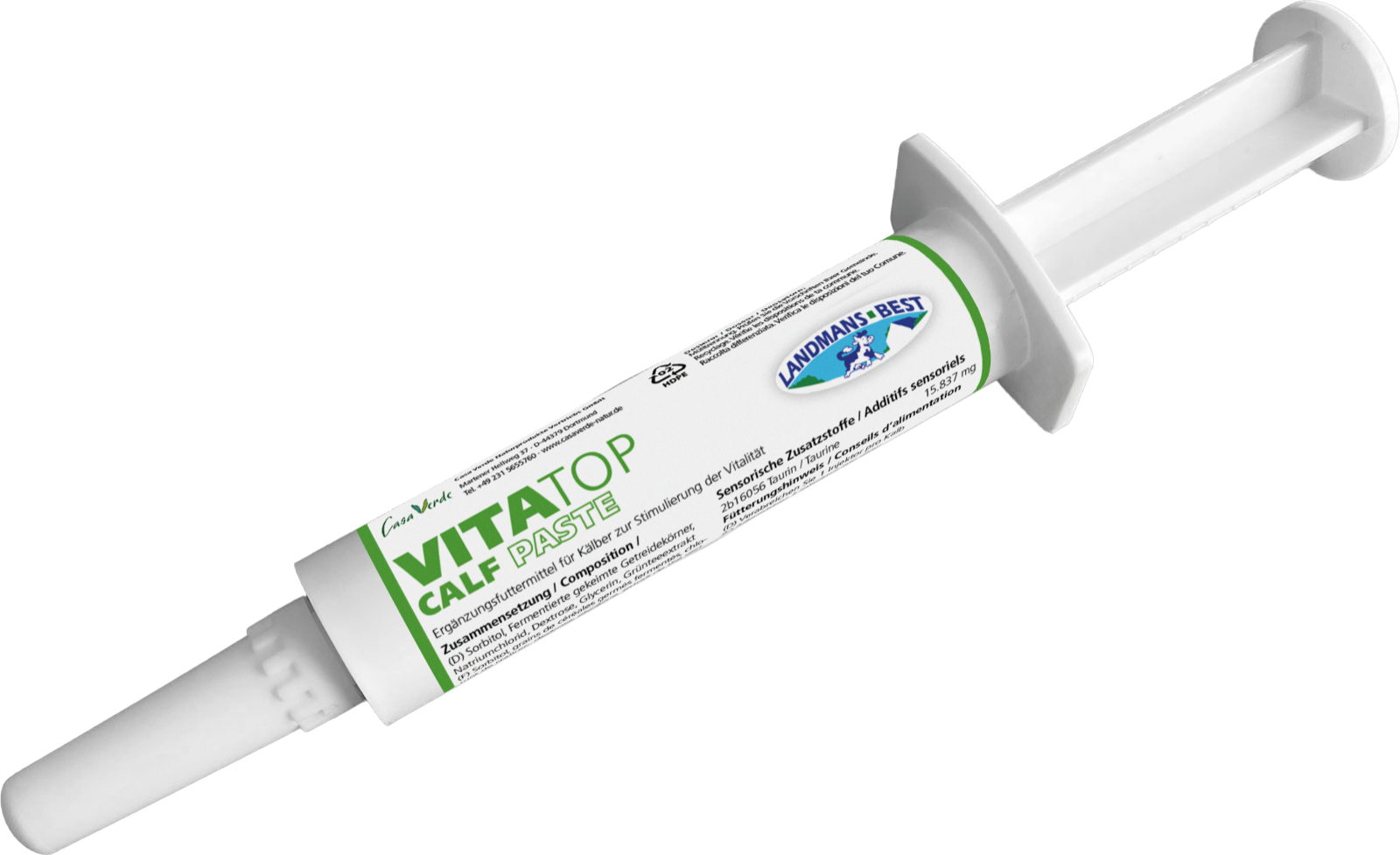 Pâte pour veaux VITATOP 6 x 15 ml